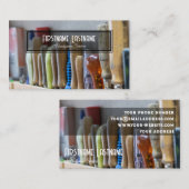 Vintage Werkbank rustikale Werkzeuge Handyservice Visitenkarte (Vorne/Hinten)