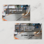 Vintage Werkbank rustikale Werkzeuge Handyservice Visitenkarte (Vorne/Hinten)