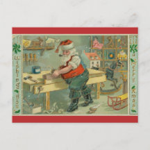 Vintage Werkstatt Santa