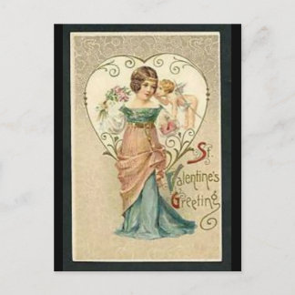 Vintage Werte Feiertagspostkarte