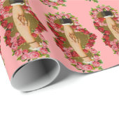 Vintage Werte Geschenkpapier (Rolleneckpunkt)