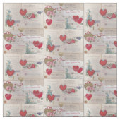 Vintage Werte Stoff (Muster)