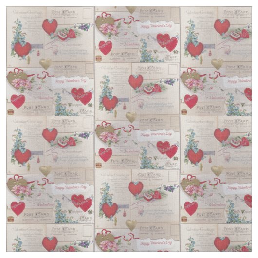 Vintage Werte Stoff (Muster)