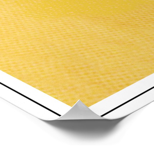 Vintage West Beach Szene Poster (Ecke)