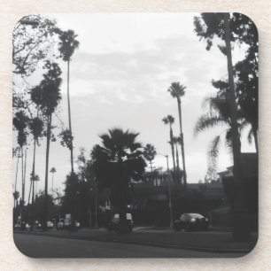 Vintage West Hollywood, Los Angeles, Kalifornien Getränkeuntersetzer