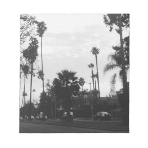 Vintage West Hollywood, Los Angeles, Kalifornien Notizblock