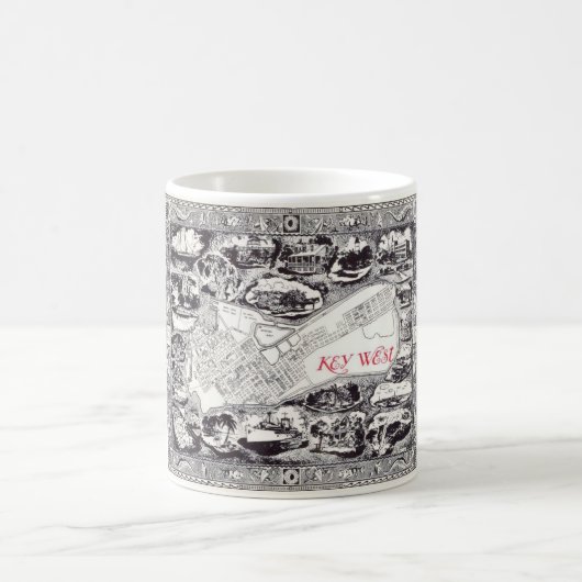 Vintage West-Postkarte Kaffeetasse (Mittel)