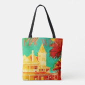 Vintage West-Tote-Tasche Tasche (Rückseite)