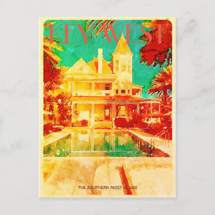 Vintage West Travel Postkarte