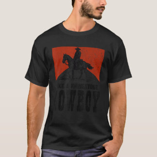 Vintage Western Country wie ein Rhinestone Cowboy T-Shirt