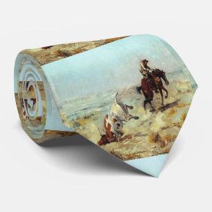 Vintage Western Cowboy Lassoschlinge Krawatte