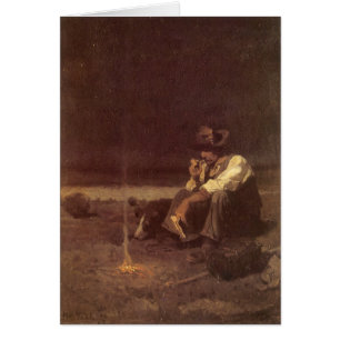 Vintage Western Cowboys, Plains Herder von NC Wyet