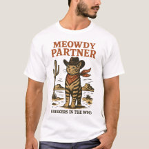 Vintage-Western-Katze-Illustration – Miau Partner