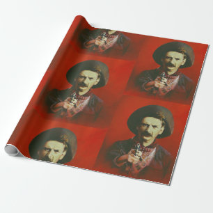 Vintage Western Outlaw Geschenkpapier