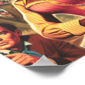 Vintage Western Poster (Ecke)