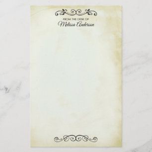 Vintage Western-Thema im klassischen Stil Briefpapier