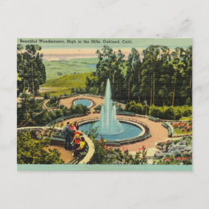 Vintage Westminster, Oakland Kalifornien Postkarte
