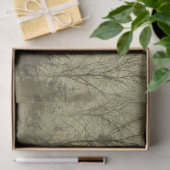 Vintage Wetterkarte Seidenpapier (Geschenk)