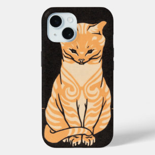 Vintage Whimsical Julie De Graag Sitzende Katze Case-Mate iPhone Hülle