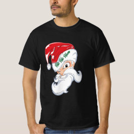 Vintage Whimsistische Weihnachten Ho Ho Ho Santa T-Shirt