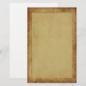 Vintage Whimsy Tapeten II Briefpapier (Vorne/Hinten)