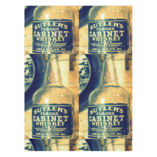 Vintage Whisky Tischdecke