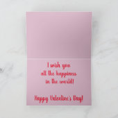 Vintage White Elephant isst Kuchen Dessert Card Karte (Innenseite)