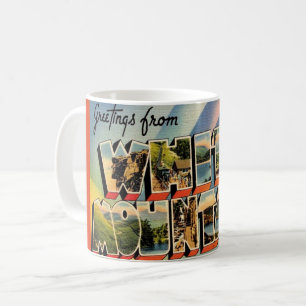 Vintage White Mountains of NH Tasse
