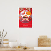 Vintage, White Star Line Poster (Küche)