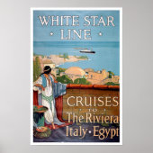 Vintage, White Star Line Poster (Vorne)