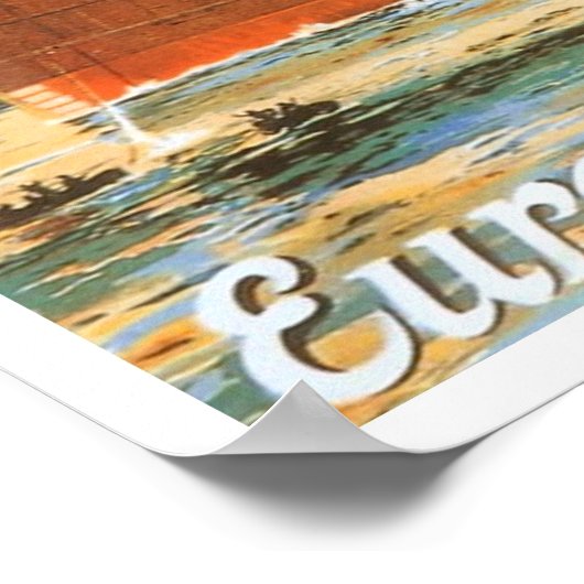 Vintage, White Star Line Poster (Ecke)