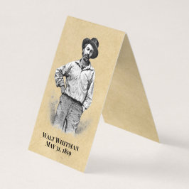 Vintage Whitman-Foto-Schmuckkarte