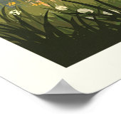 Vintage Wichita Falls Texas Poster (Ecke)