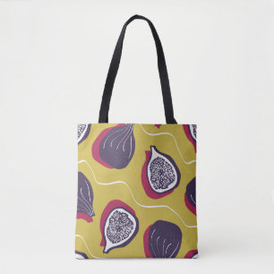 Vintage Wiederholtextur mit stilisierten Feigen. A Tasche