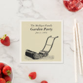Vintage Wiedersehen Garden Party Napkins Serviette (Beispiel)
