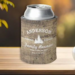 Vintage Wiedersehen oder Reise | Rustikale Holzbäu Dosenkühler