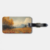 Vintage Wiesenpaare Gepäckanhänger (Rückseite horizontal)