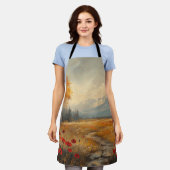 Vintage Wiesenpaare Schürze (Getragen)