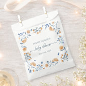 Vintage Wildblume Boho Kinderdusche Geschenktütchen (Ausgeschnitten)