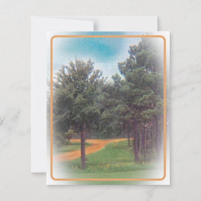 Vintage Wildblume Forest Stationary (Vorderseite)