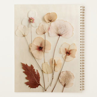 Vintage Wildblume Planer