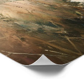 Vintage Wildblume Poster (Ecke)