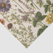 Vintage Wildblume Seidenpapier (Ausschnitt)