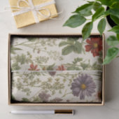 Vintage Wildblume Seidenpapier (Geschenk)