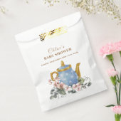 Vintage Wildblume Teekanne Kinderdusche Geschenktütchen (Versiegelt)