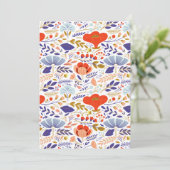 Vintage Wildblumen Ankündigung (Stehend Vorderseite)