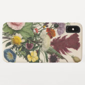 Vintage Wildblumen Bouquet 2 iPhone Case (Rückseite (Horizontal))