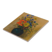 Vintage Wildblumen Fliese (Seite)