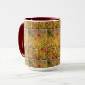 Vintage Wildblumen Henry Newman Tasse (Vorderseite Links)