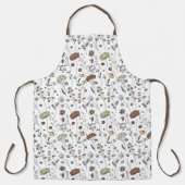 Vintage-Wildblumen-Muster Schürze (Vorderseite)